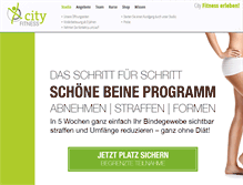 Tablet Screenshot of cityfitness-waldkirch.de